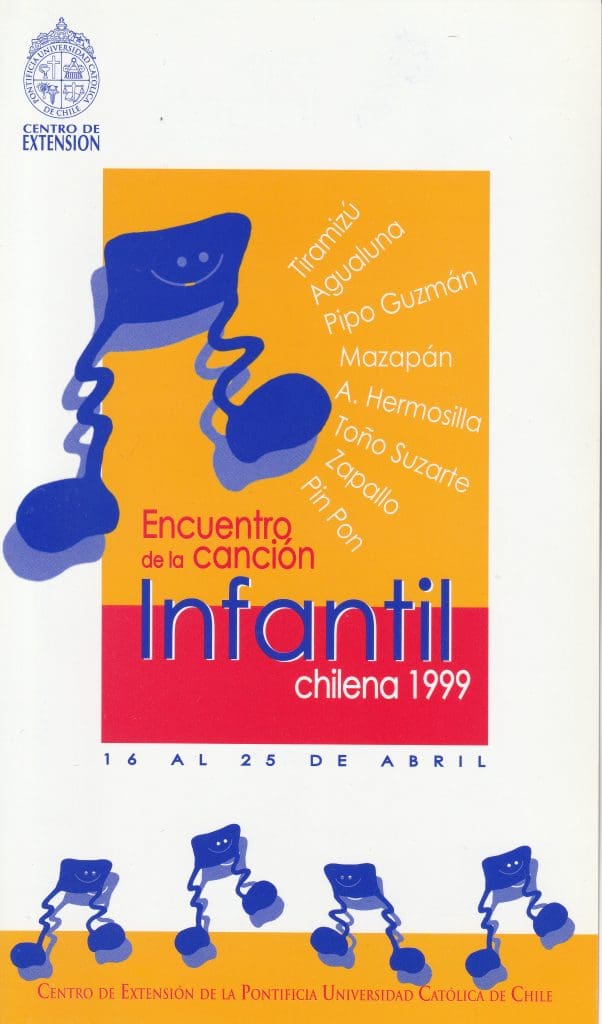 Encuentro de la canción infantil Chilena.Anverso