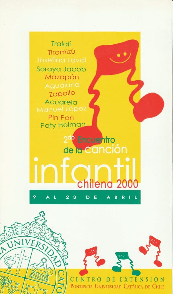 2do Encuentro de la canción infantil Chilena.Anverso